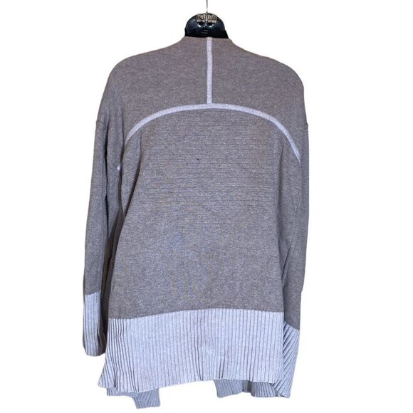 Lululemon still lotus wrap reversible long cardigan sweater - Picture 11 of 12